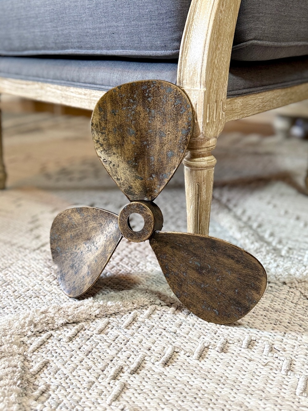 Hobby Lobby Weathered Boat Propeller Decor